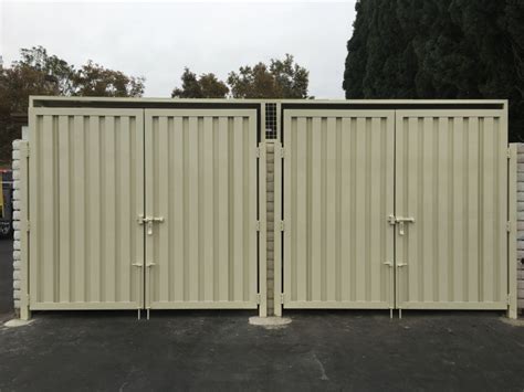 metal enclosure gate|trash enclosure gates price.